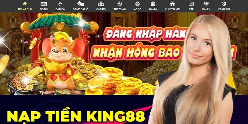 Điều kiện đầy đủ để nạp tiền trên trang King88